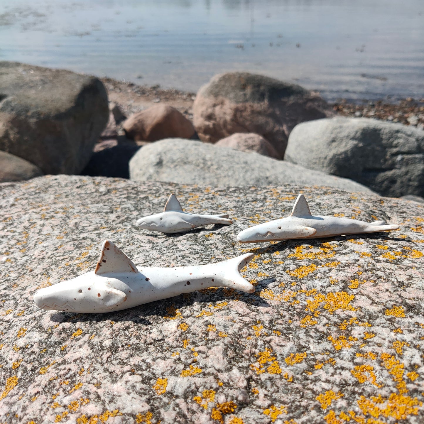 TIBURCIO - Handmade Funky Ceramic Sharks