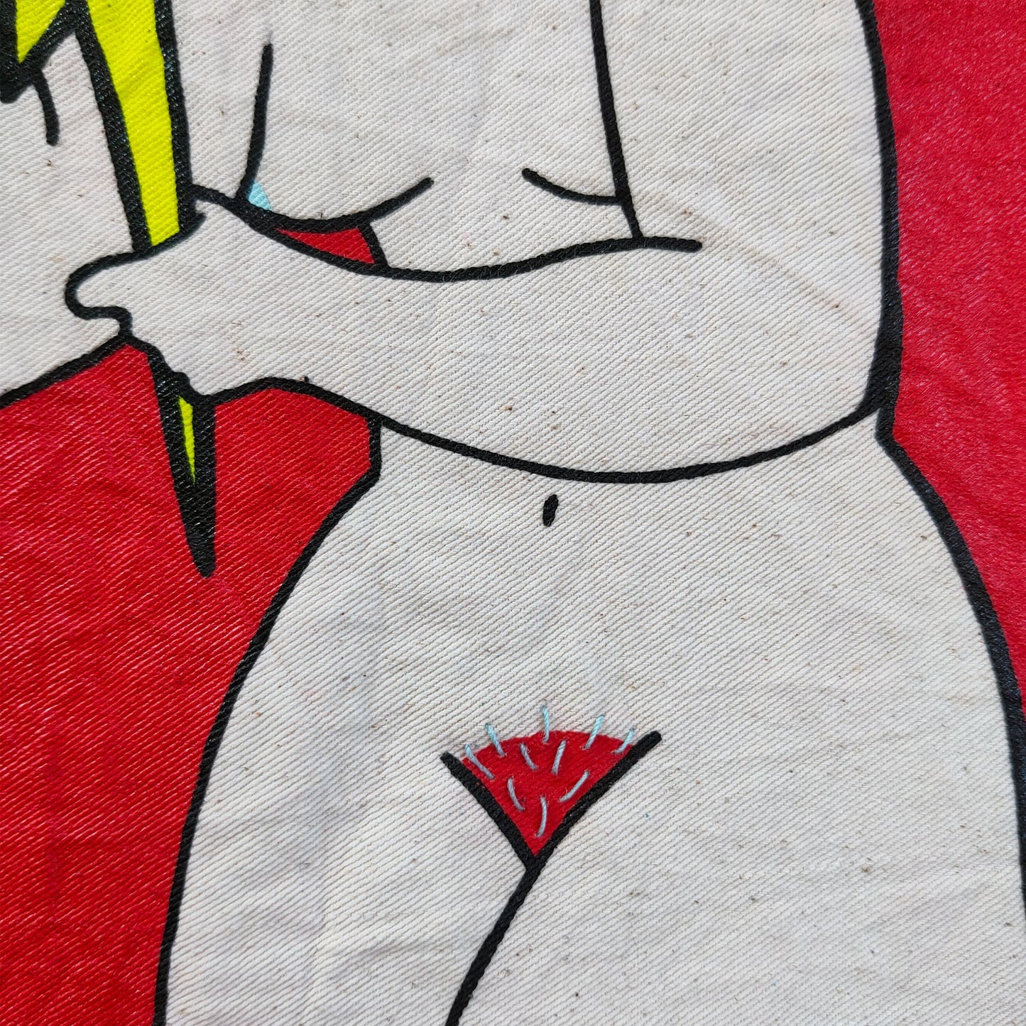 PODEROSA #1 - Powerful Female Acrylic Painting