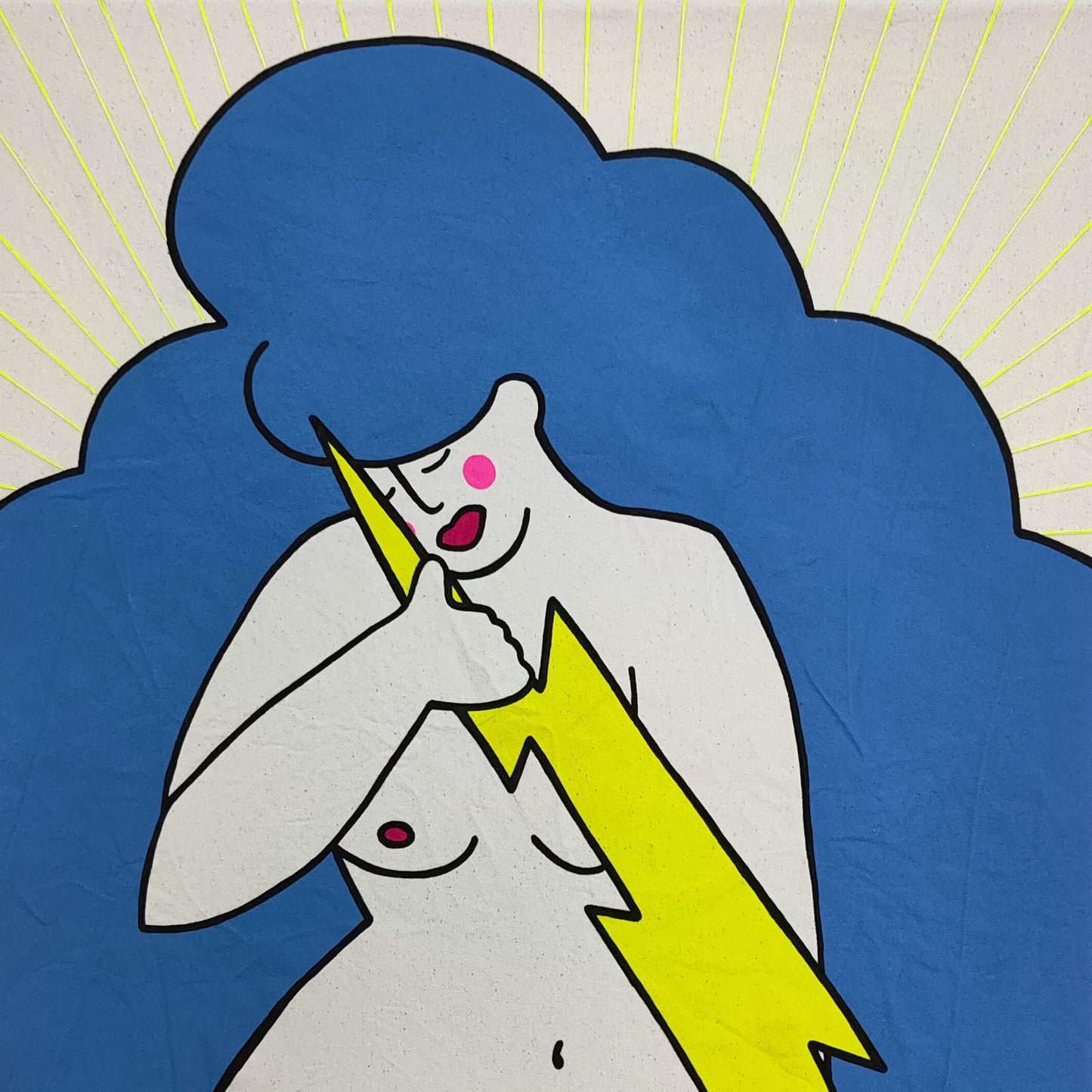 PODEROSA #4 - Powerful Female Acrylic Painting