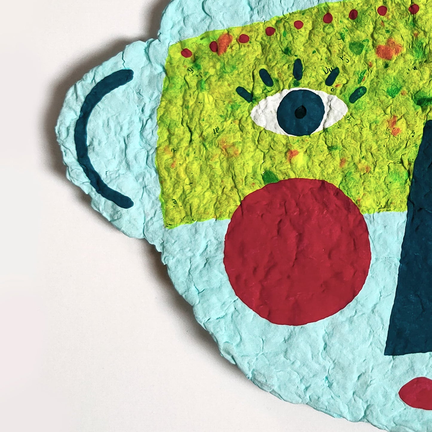 MARCY - Imaginary Friend Wall Art on Recycled Paper