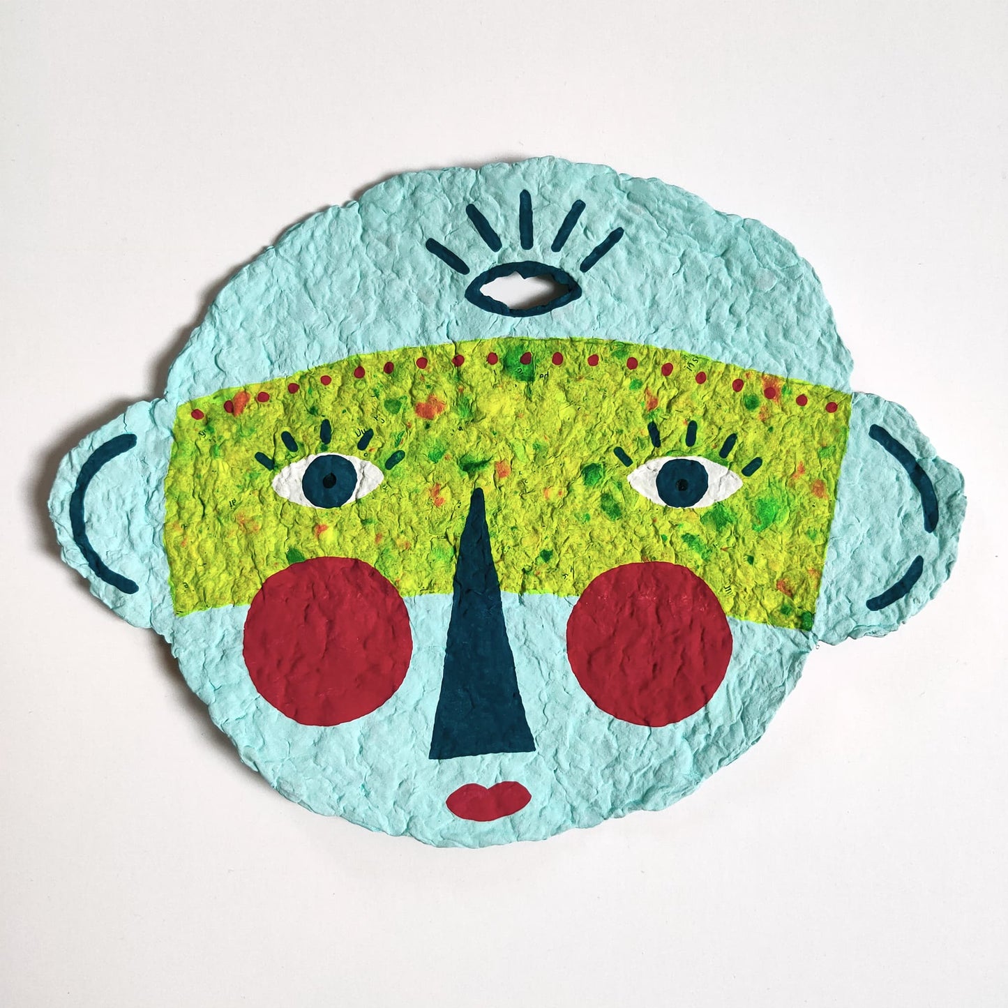 MARCY - Imaginary Friend Wall Art on Recycled Paper