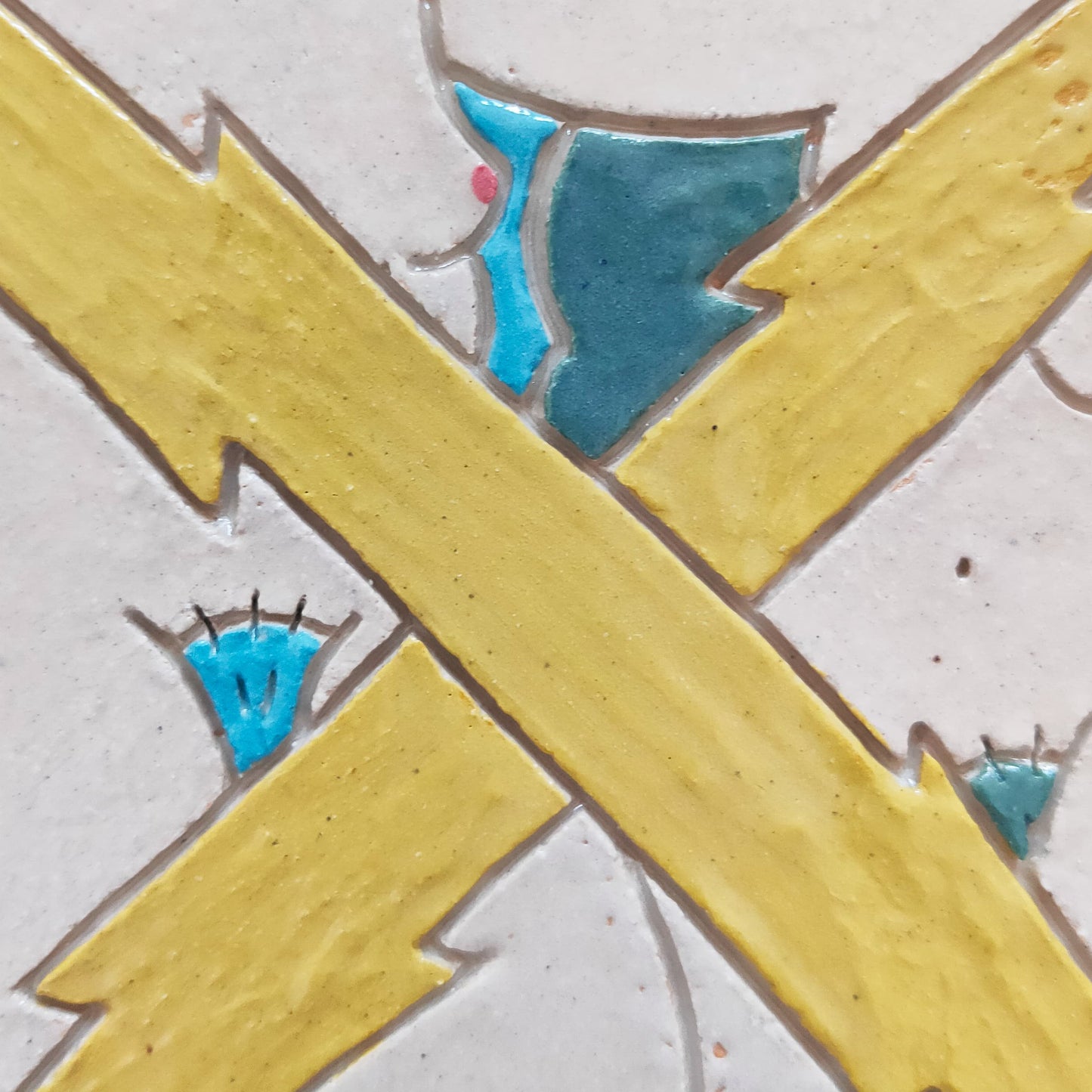 HIJAS DE ZEUS #2 - Symbolic Ceramic Wall Figures Celebrating Women