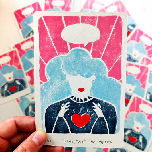 TODO, NADA - Limited Edition Hand-Stamped Postcards