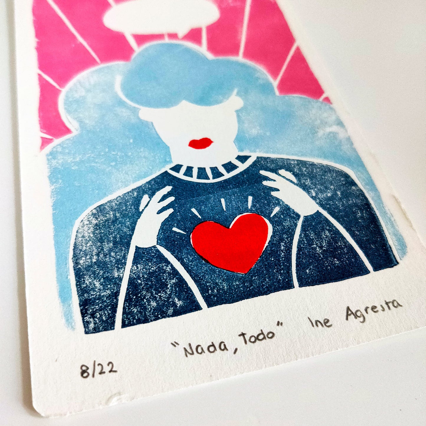 TODO, NADA - Limited Edition Hand-Stamped Postcards