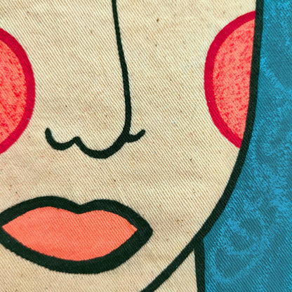 ALOOF #1 - Small Acrylic Painting About Daydreaming