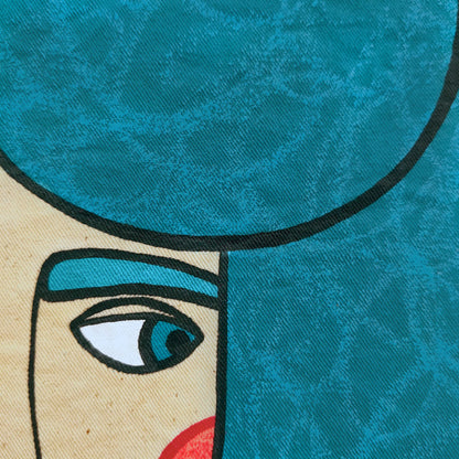 ALOOF #1 - Small Acrylic Painting About Daydreaming