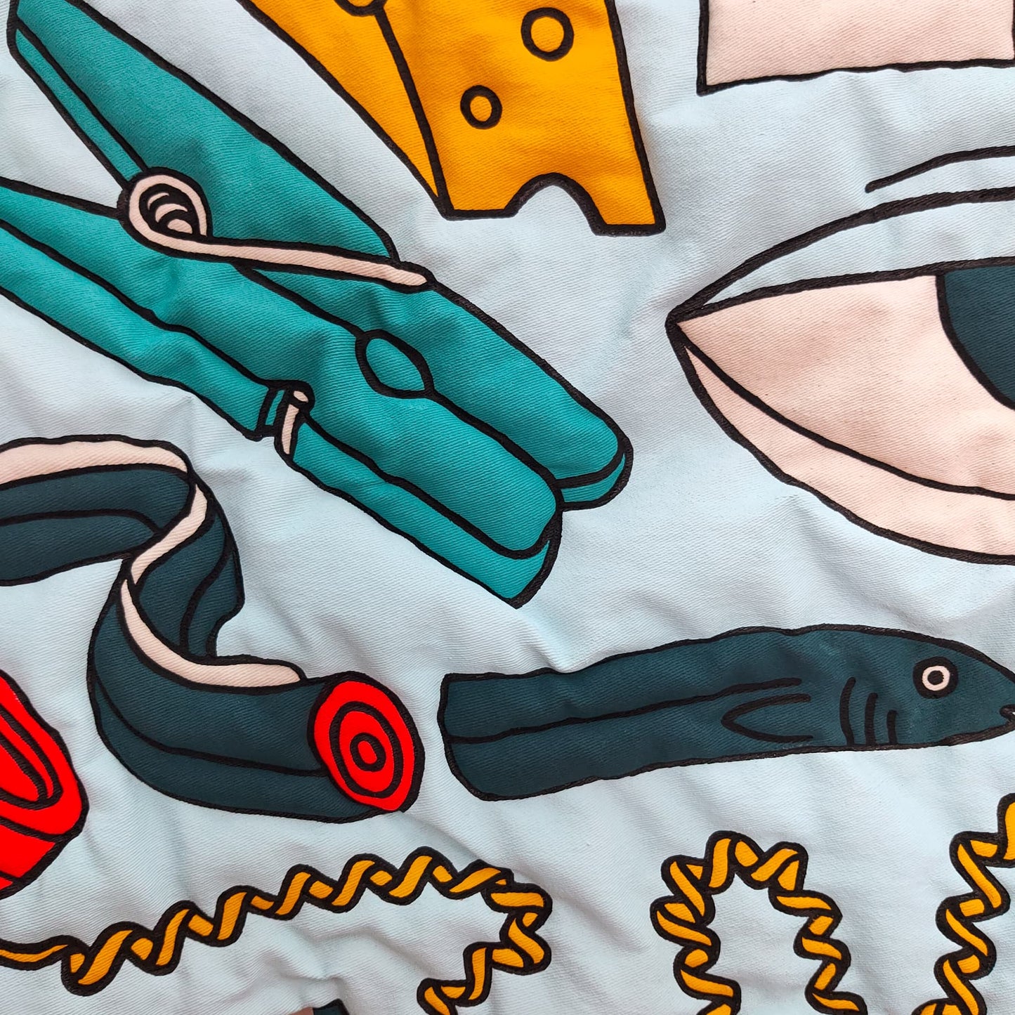 ATOMIZADA - Padded Textile Art Inspired On Burnout