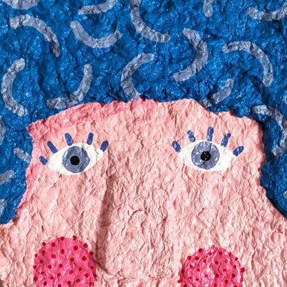 ELDER BERRY - Imaginary Friend Wall Art on Recycled Paper