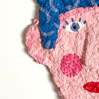 ELDER BERRY - Imaginary Friend Wall Art on Recycled Paper