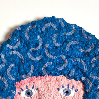 ELDER BERRY - Imaginary Friend Wall Art on Recycled Paper