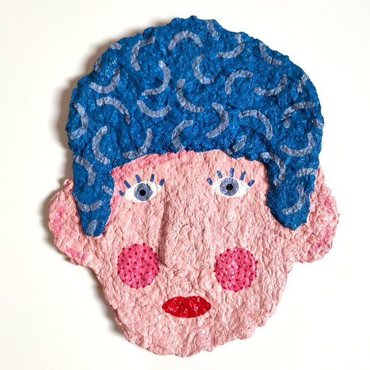 ELDER BERRY - Imaginary Friend Wall Art on Recycled Paper