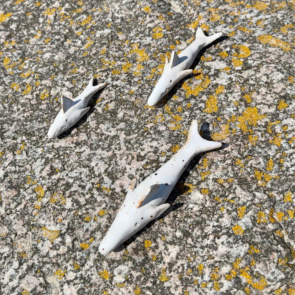 TIBURCIO - Handmade Funky Ceramic Sharks