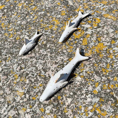 TIBURCIO - Handmade Funky Ceramic Sharks