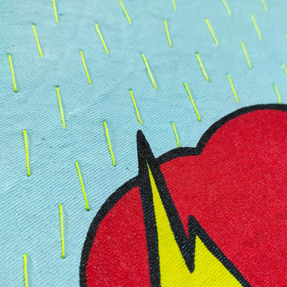 PODEROSA #1 - Powerful Female Acrylic Painting