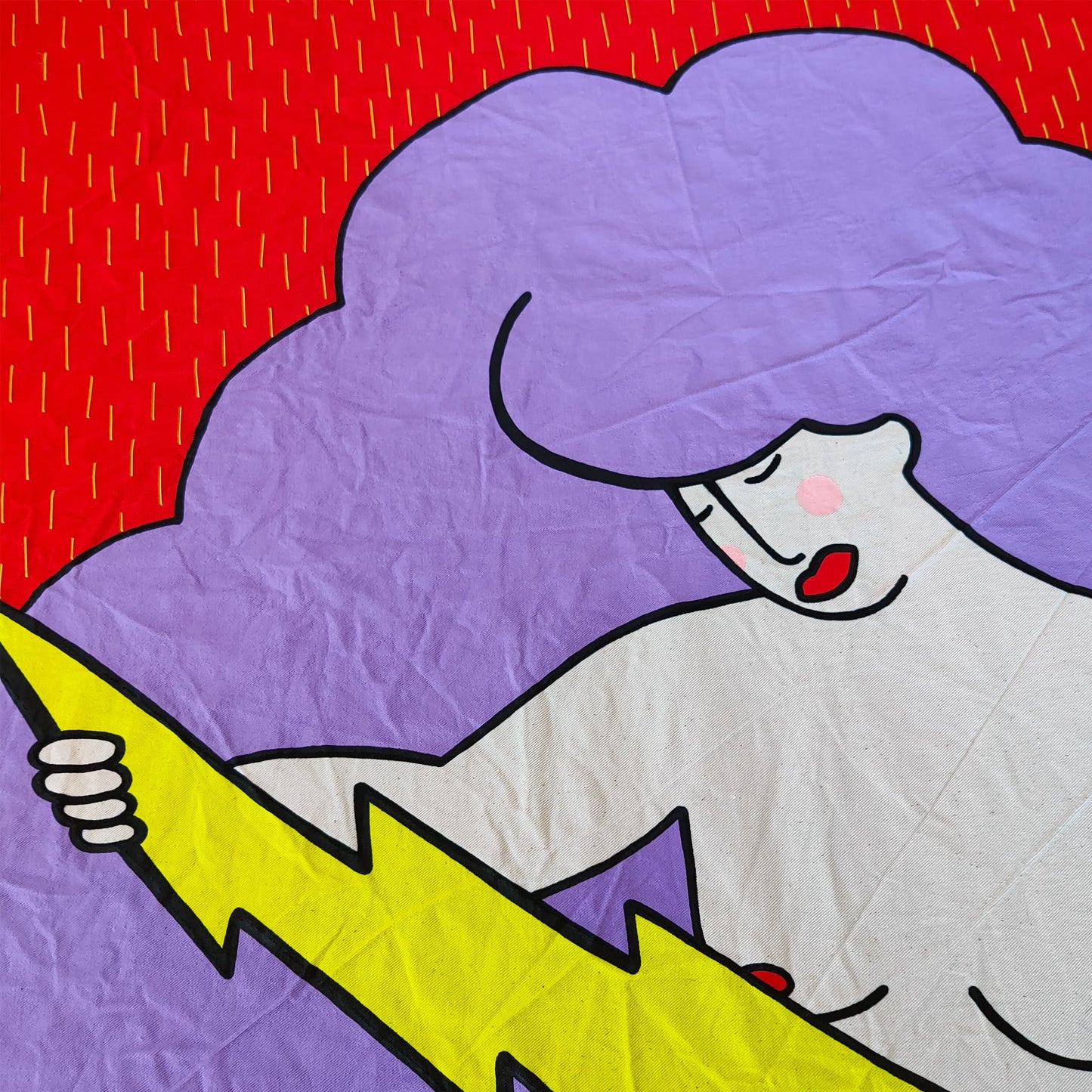 PODEROSA #3 - Powerful Female Acrylic Painting