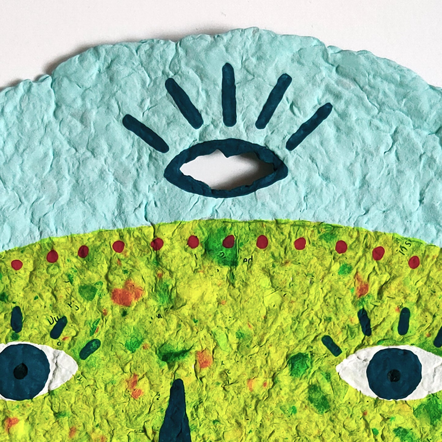 MARCY - Imaginary Friend Wall Art on Recycled Paper