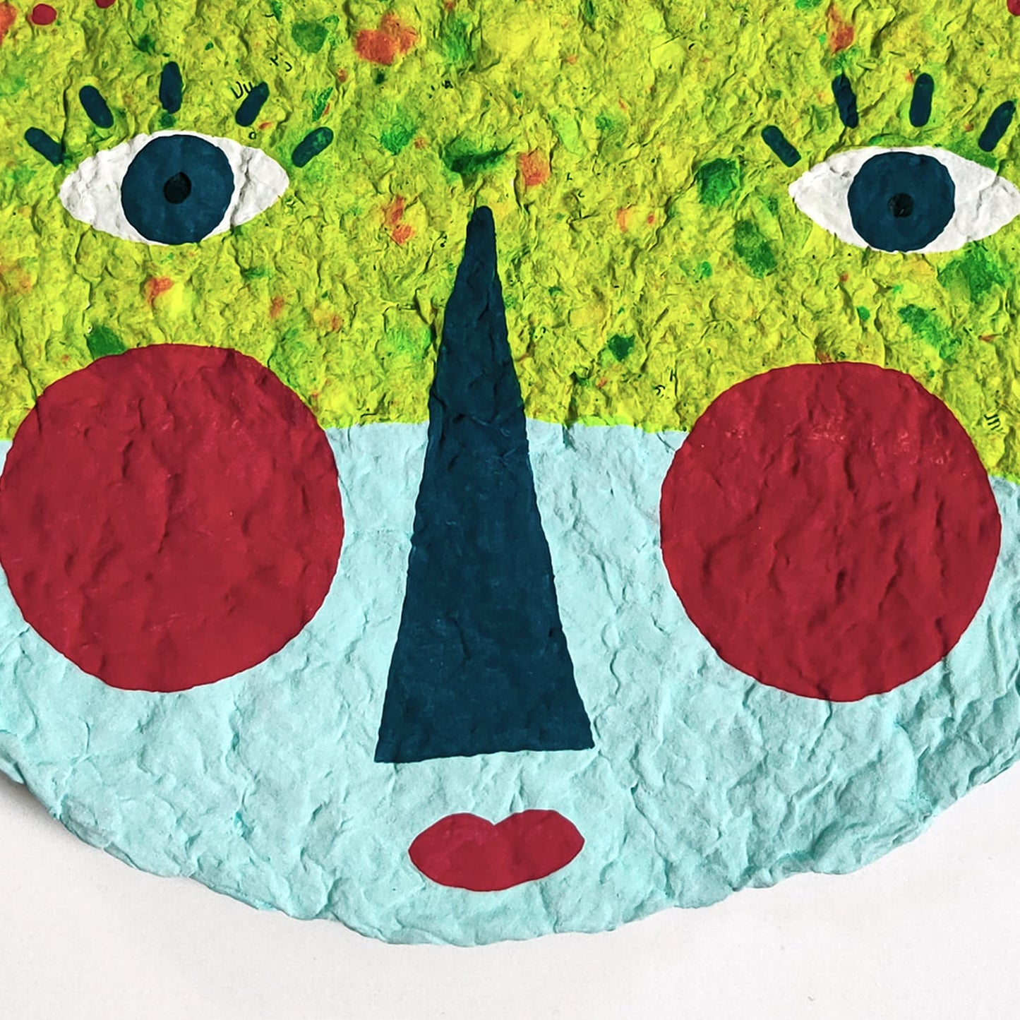 MARCY - Imaginary Friend Wall Art on Recycled Paper