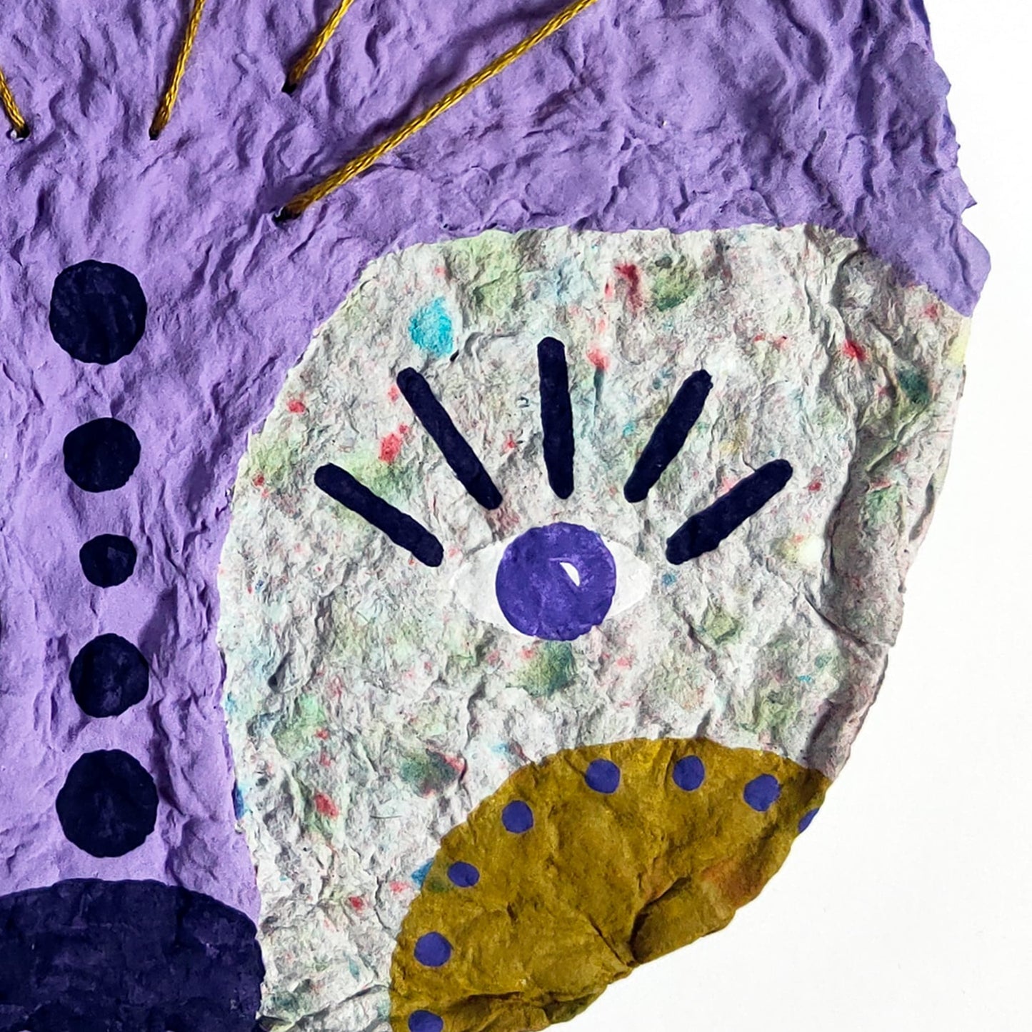 PILIPI - Imaginary Friend Wall Art on Recycled Paper