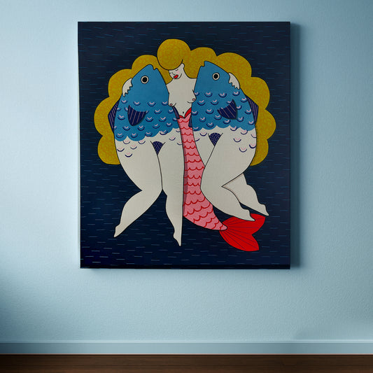WATER BABES #1 - Original Art Exploring Body, Water & Stillness