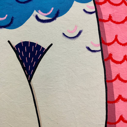 WATER BABES #1 - Original Art Exploring Body, Water & Stillness