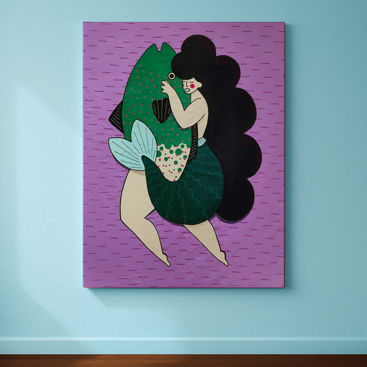 WATER BABES #4 - Original Art Exploring Body, Water & Stillness