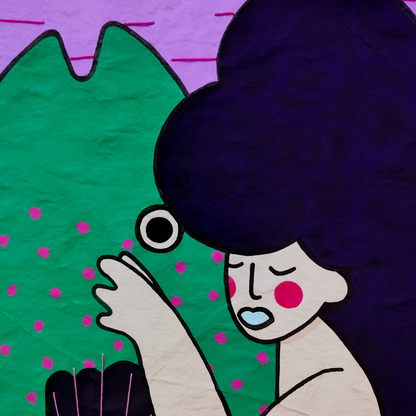 WATER BABES #4 - Original Art Exploring Body, Water & Stillness